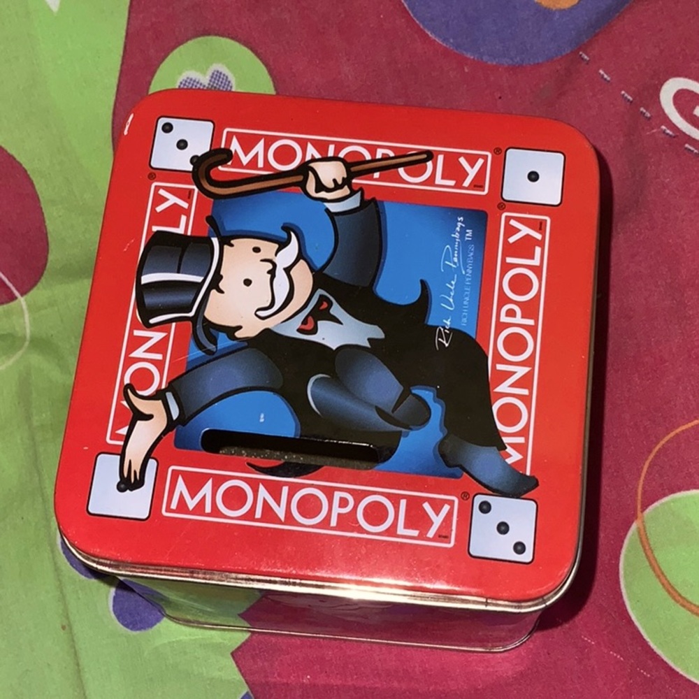 Monopoly tin